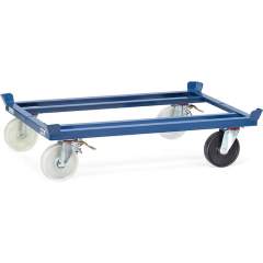Fetra 23891. Pallet dollies for standard tugger trains. 1050 kg, suitable for transport on standard tugger train trailers