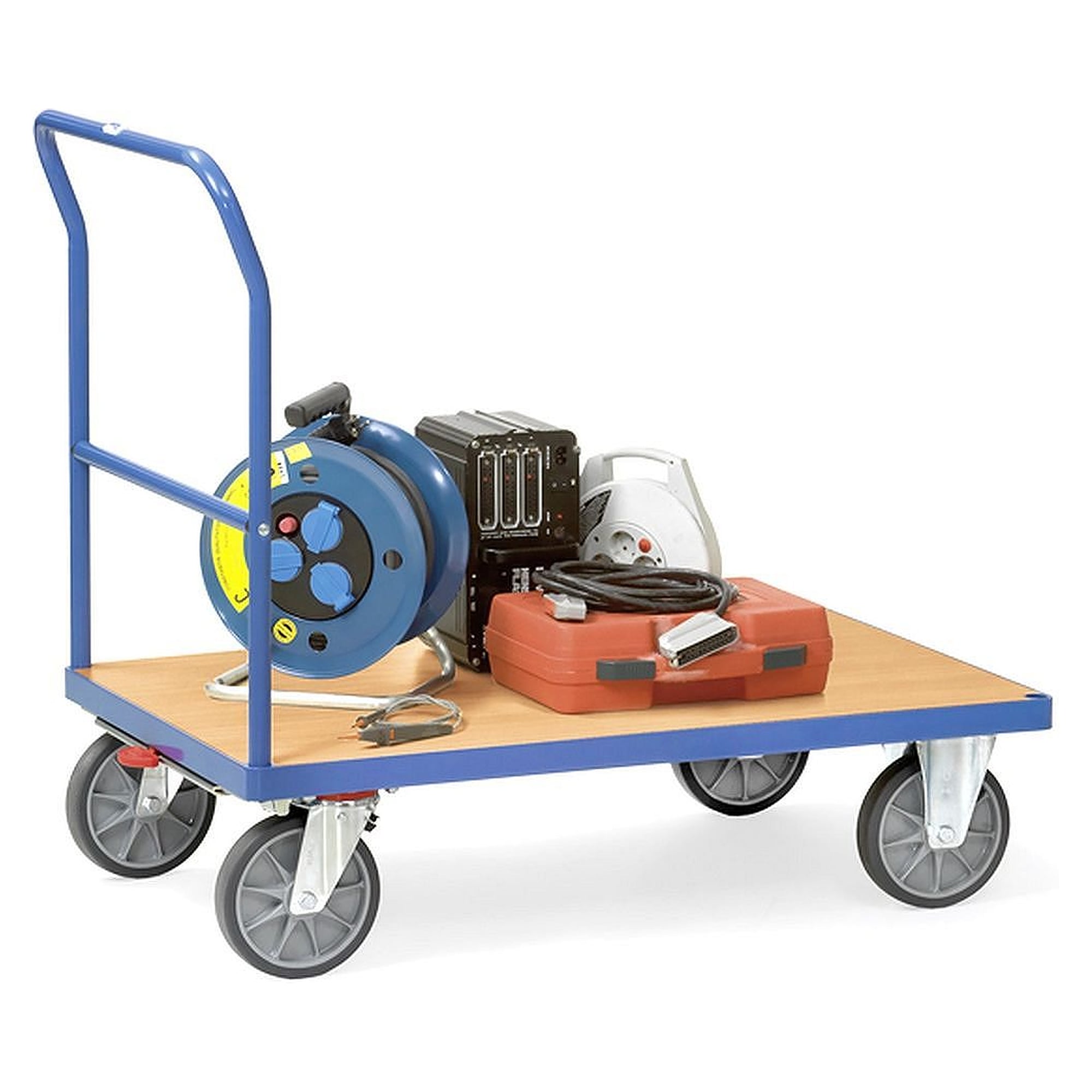 Push-Handle Trolley 850 x 500 mm 500kg - Fetra 2500