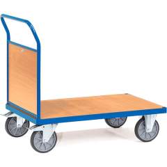 Fetra 2513. Panelled end platform carts. up to 600 kg, panelled end made of derived timber material boards