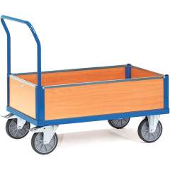 Fetra 2561. Box carts. up to 600 kg, ends and sides made of derived timber material boards