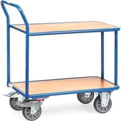 Fetra 2602. Table top carts. 2 shelves