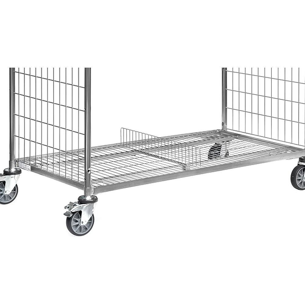 Fetra Trenngitter für Fahrrahmen 610mm breit, für Kommissionierwagen 28er Serie