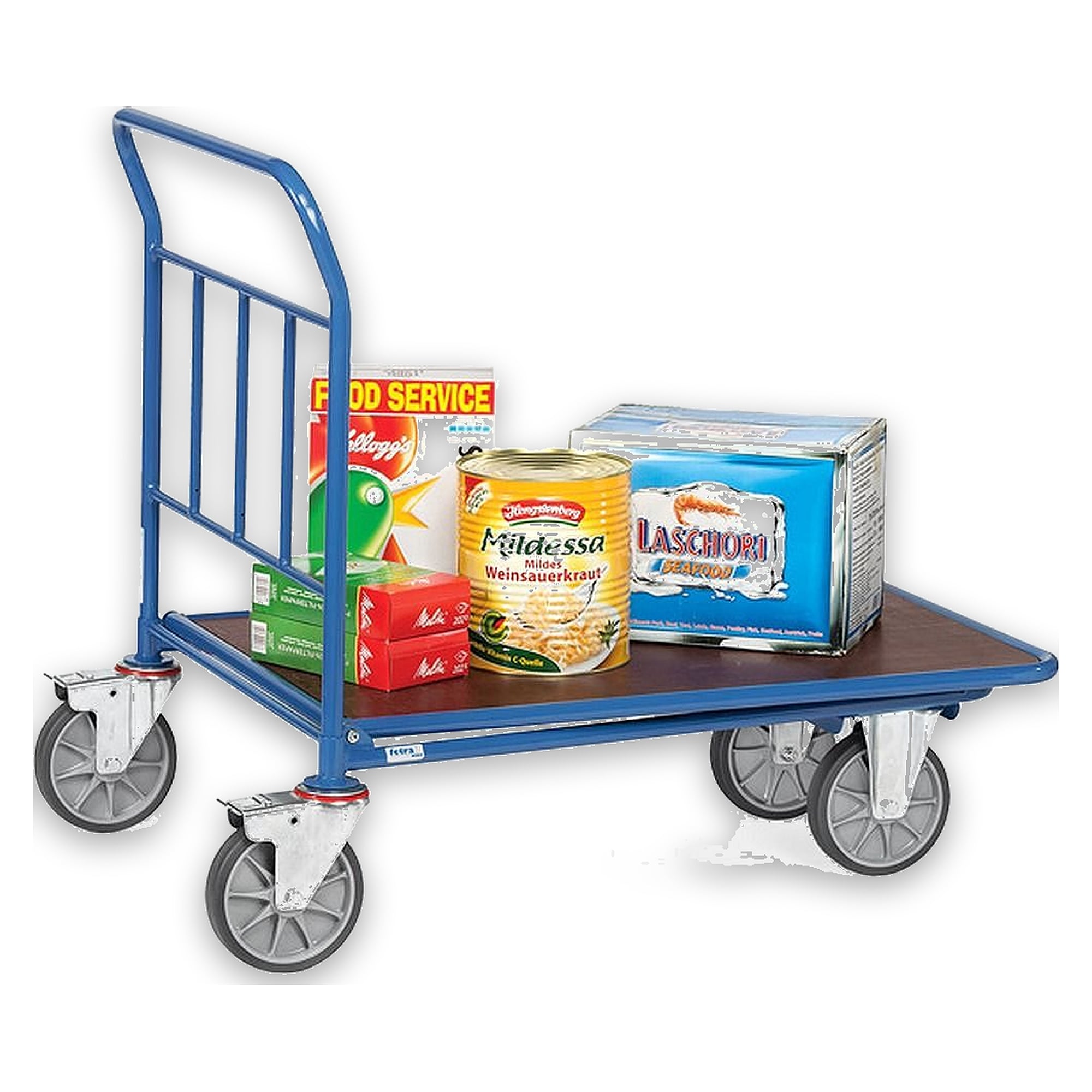 Chariot C+C 500 kg, surface 850 x 500 mm - Fetra 2960