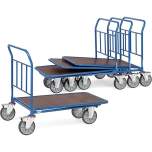 Fetra 2961. Cash and carry carts. 75% space-saving by pushed-together carts
