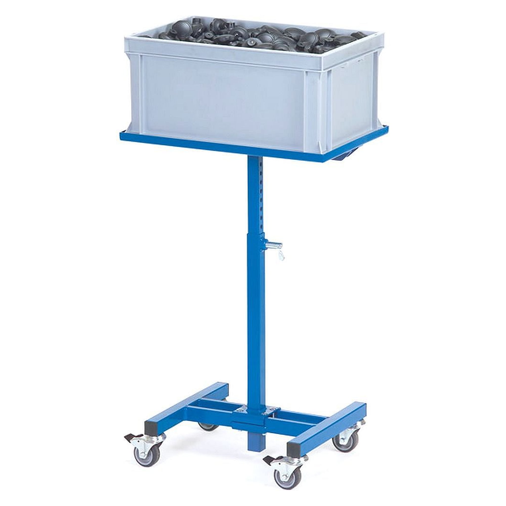 Mobile Material Stand 150 kg, Load Area 605 x 405 mm - Fetra 3270