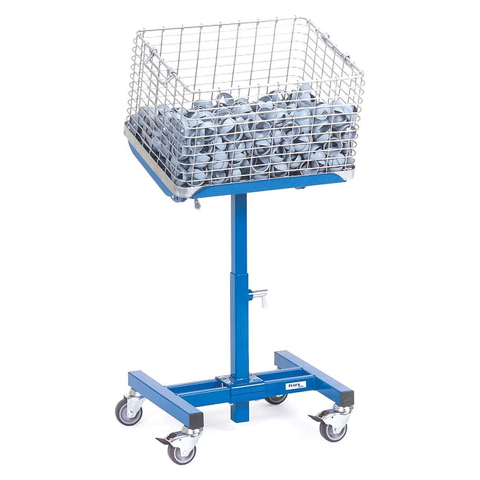 Materialständer mit geneigten Etagen 150 kg, 510 x 410 mm - Fetra 3280
