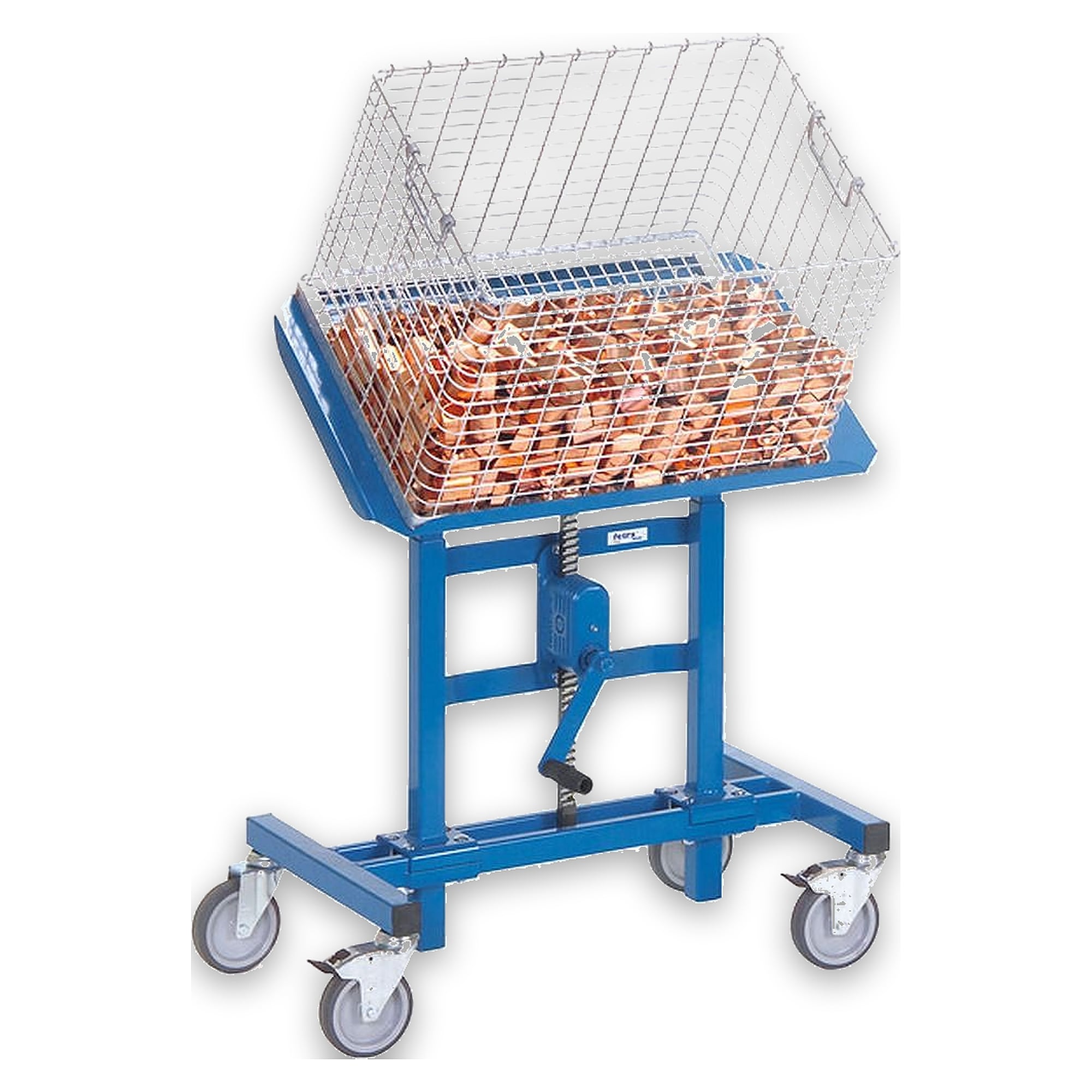 Materialständer schwerlast 250 kg, Ladefläche 750 x 450 mm - Fetra 3285
