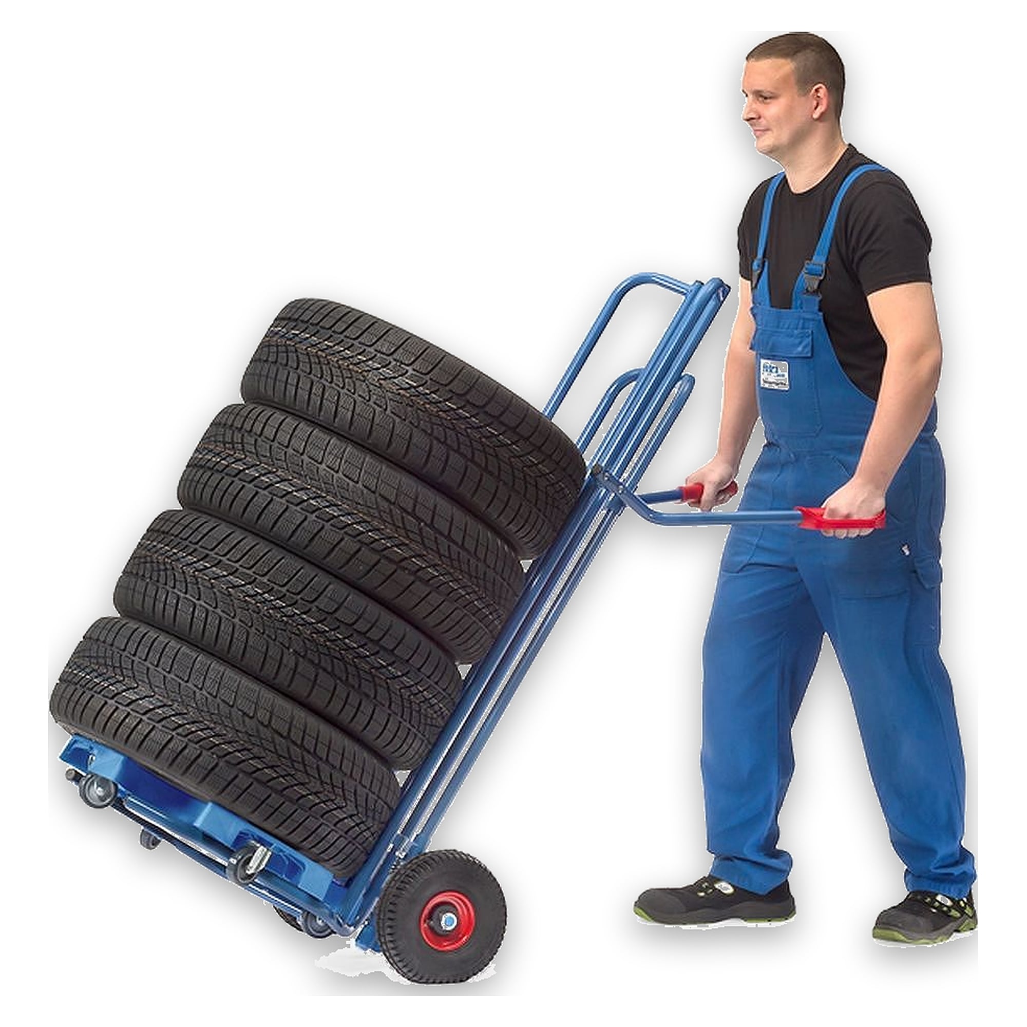 Reifen-Roller, drehbare Auflage Ø 630 mm, 150 kg - Fetra 4546