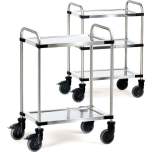 Fetra 5036. Stainless steel trolleys. Platform size 630x400mm