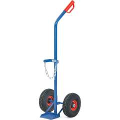 Fetra 51092. Steel bottle trolley. 100 kg, height 1240 mm