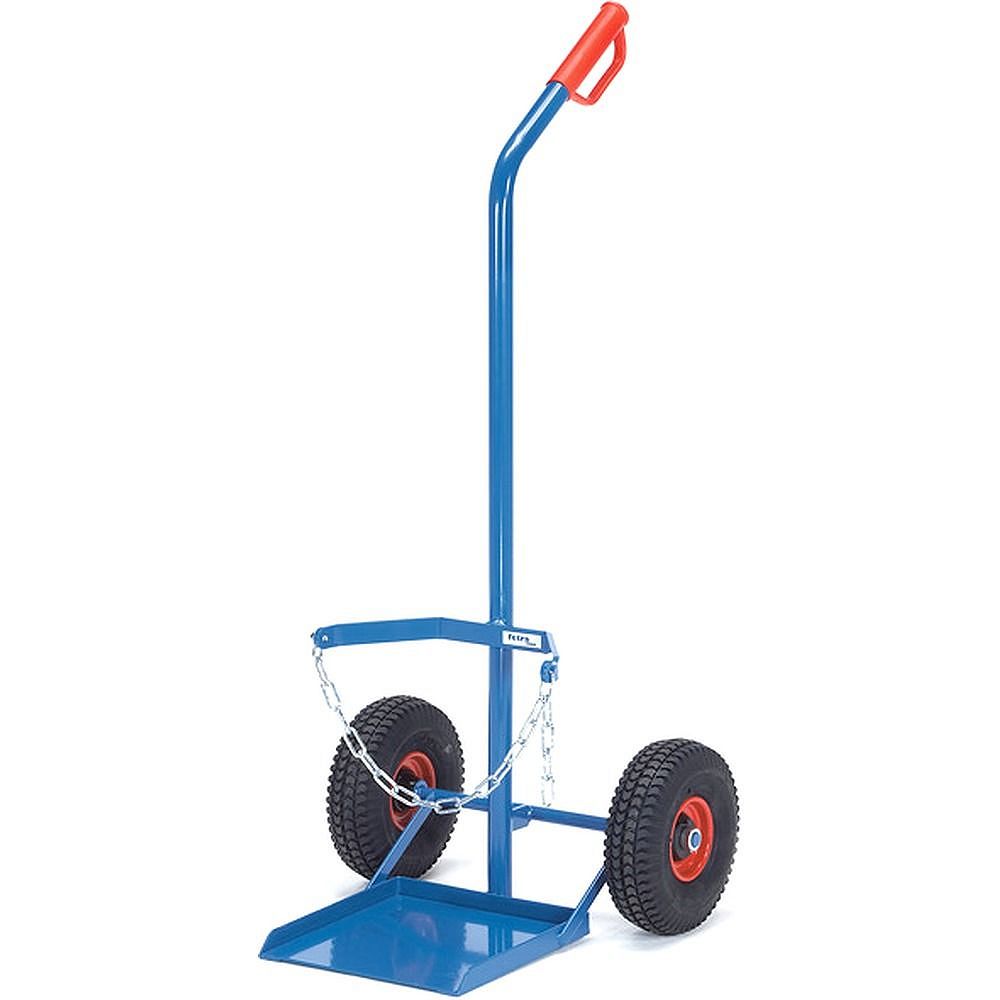 Fetra 51112. Steel bottle trolley. 100 kg, height 1240 mm