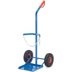 Fetra 51121. Steel bottle trolley. 100 kg, height 1240 mm