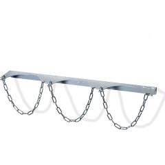 Fetra Stahlflaschen - Wandhalterung, für 3 Stahlflaschen Ø 230 mm