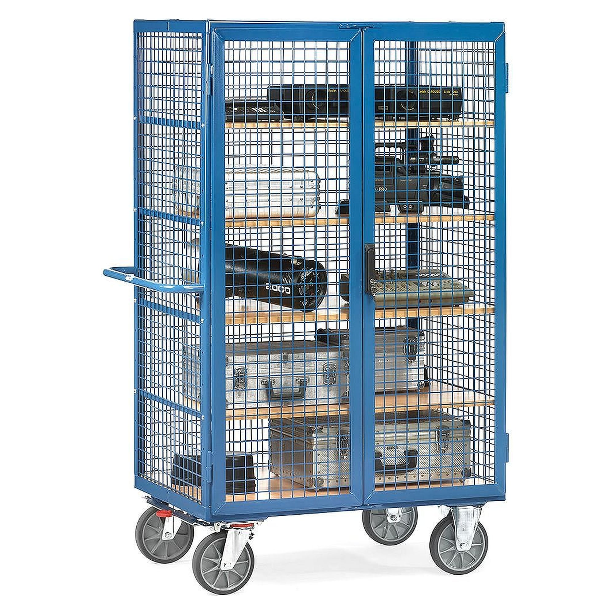 Kastenwagen mit Gitterwänden 750 kg, 1200 x 780 mm - Fetra 5393