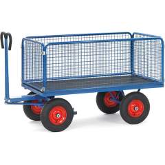 Fetra 6433LZ. Hand trucks. Upto 1250 kg, with ends and sides made of wire lattice, 600 mm high