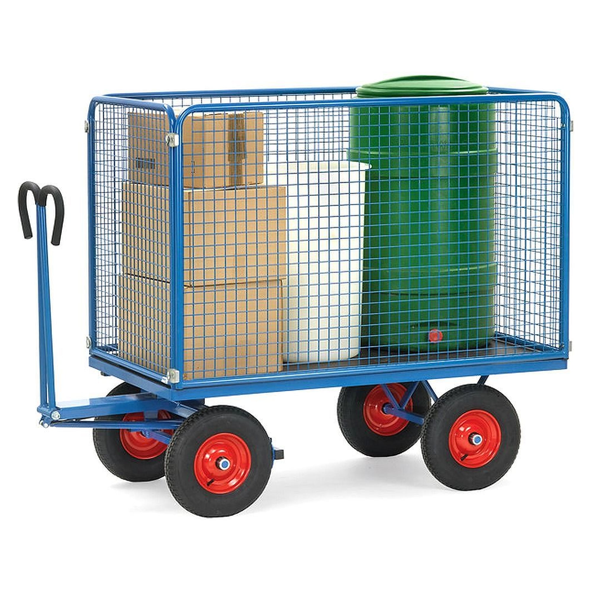 Handpritschenwagen 1000 kg, Ladefläche 1135 x 795 mm - Fetra 6444V