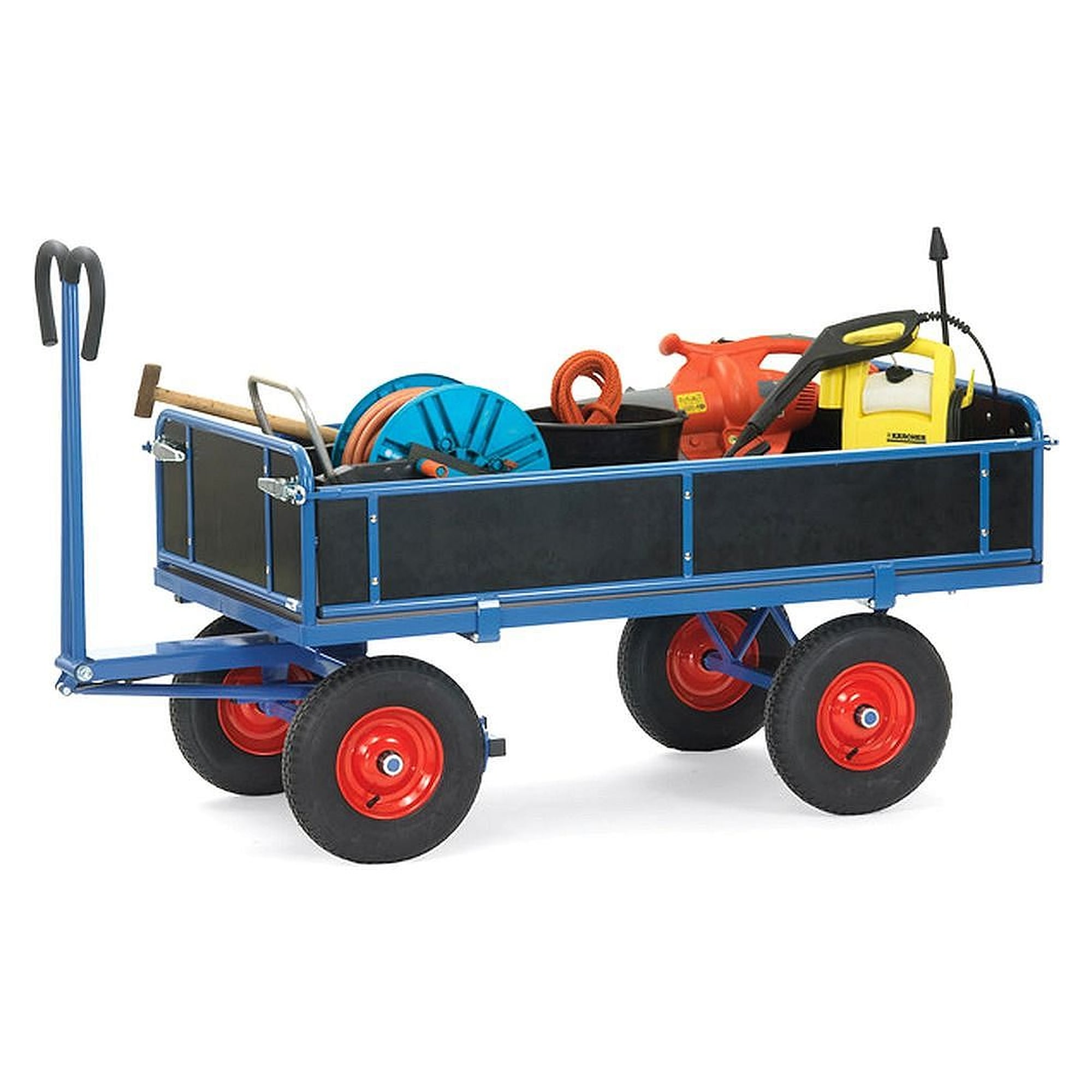 Handpritschenwagen 1000 kg, Ladefläche 1140 x 740 mm - Fetra 6454V