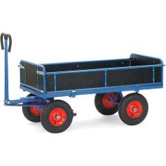 Fetra 6456VZ. Hand trucks. up to 1250 kg, with boards, 3 sides tiltable