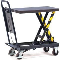 Fetra 6832. Lifting table carts. 250 kg, platform size 830x500 mm