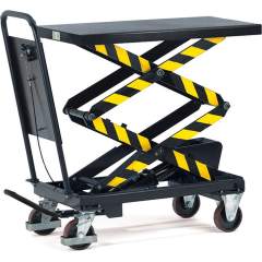 Fetra 6837. Lifting table carts. platform size 1010x520 mm, double shears