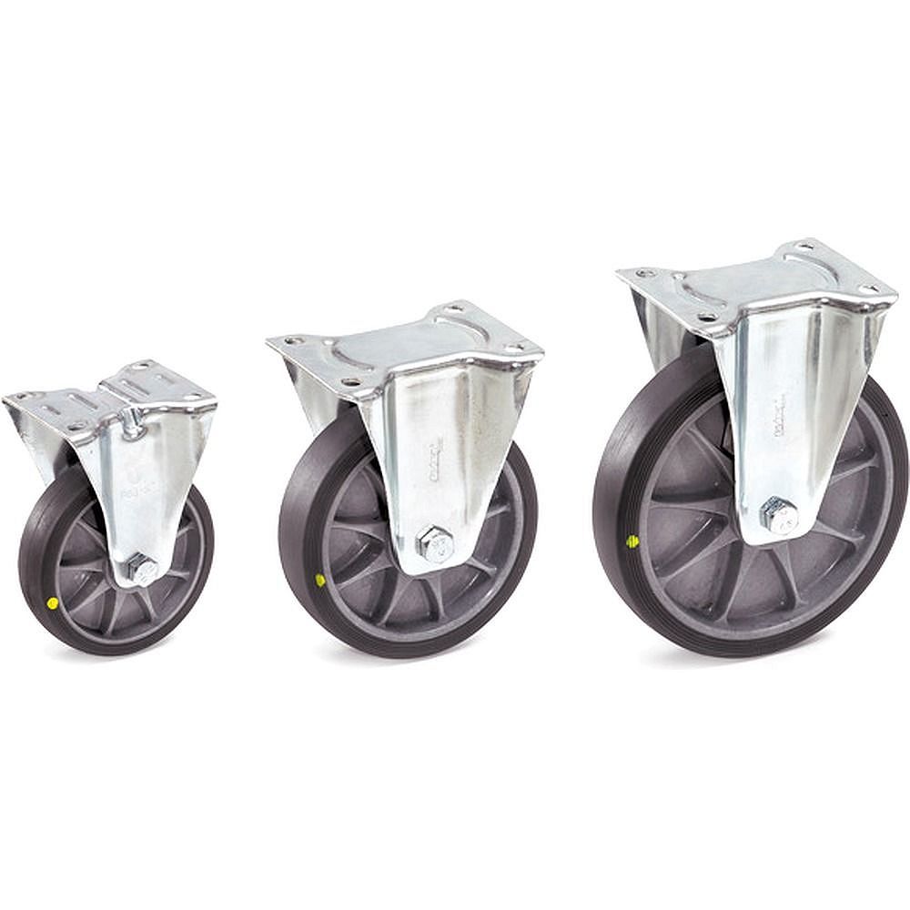 Fetra 71473. Fixed wheels. with TPE-ESD tyres