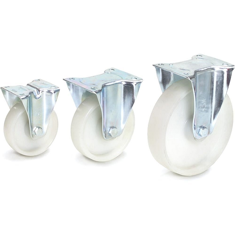 Fetra 71523. Fixed wheels. polyamide wheels