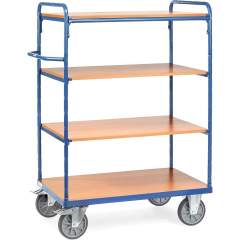 Fetra 8201. Shelved trolley with shelves. up to 600 kg, 4 shelves