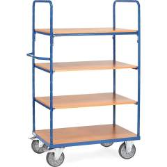 Fetra 8301. Shelved trolley with shelves. 600 kg, 4 shelves