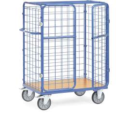 Fetra 8483-3. Parcel carts with double wing doors. 600 kg, with double wing doors, height 1552 mm