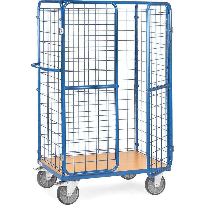 Buy Fetra 8582-3D. Parcel carts with double wing doors and roof....