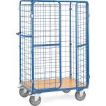 Fetra 8582-3D. Parcel carts with double wing doors and roof. 600 kg, with double wing doors and roof, height 1800 mm