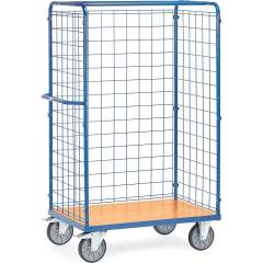 Fetra 8583-1. Parcel carts with double wing doors. 600 kg, ends and sides made of wire  lattice, height 1800 mm