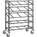 Fetra 9383. ESD euro box carts. 300 kg, 5 shelf frames without boards for 3 Euro boxes each