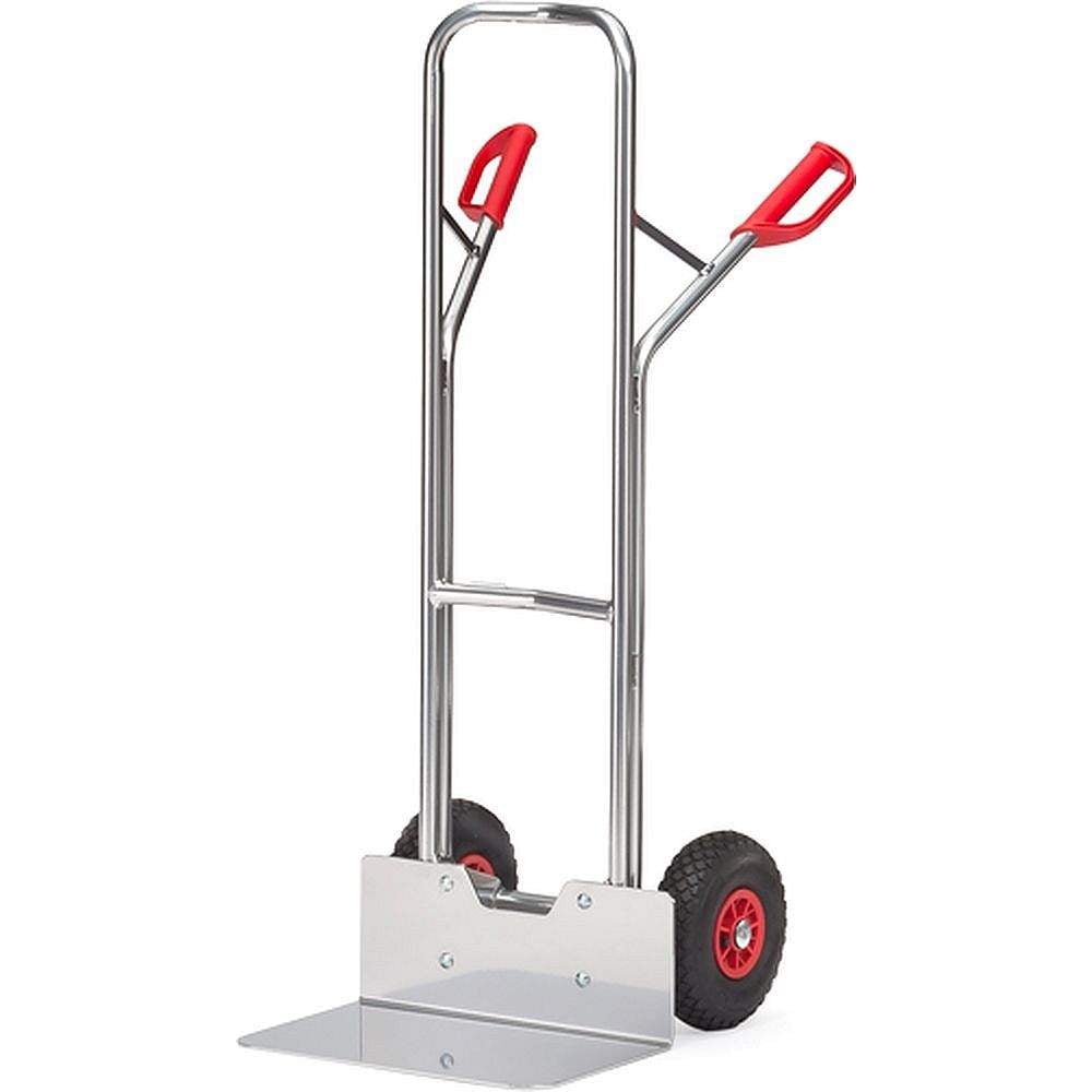 Fetra A1326V. Aluminium trucks. 200 kg, height 1300 mm, large blade