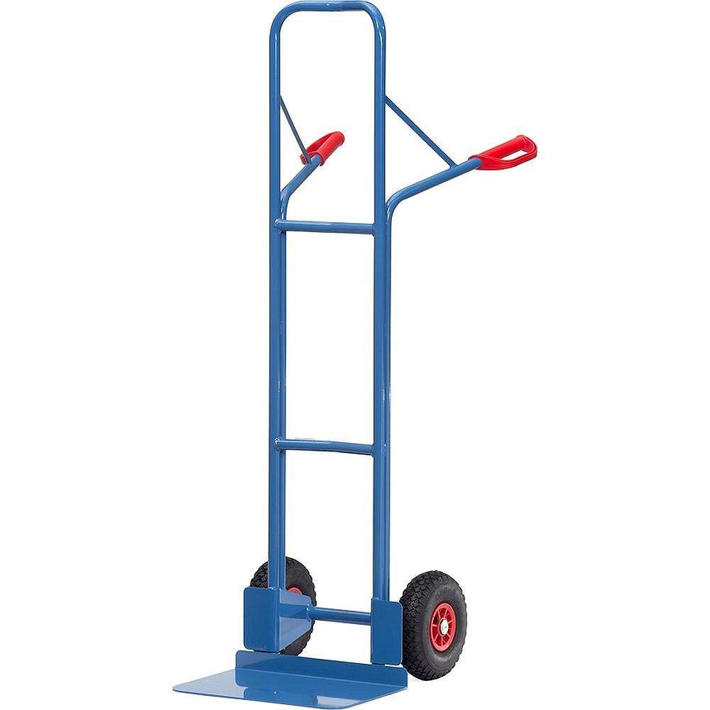Fetra B1328L. Tubular steel trucks. 300 kg, height 1300 mm, large blade