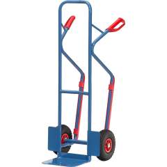 Fetra B1330V. Tubular steel trucks. 300 kg, height 1300 mm, with plastic skids