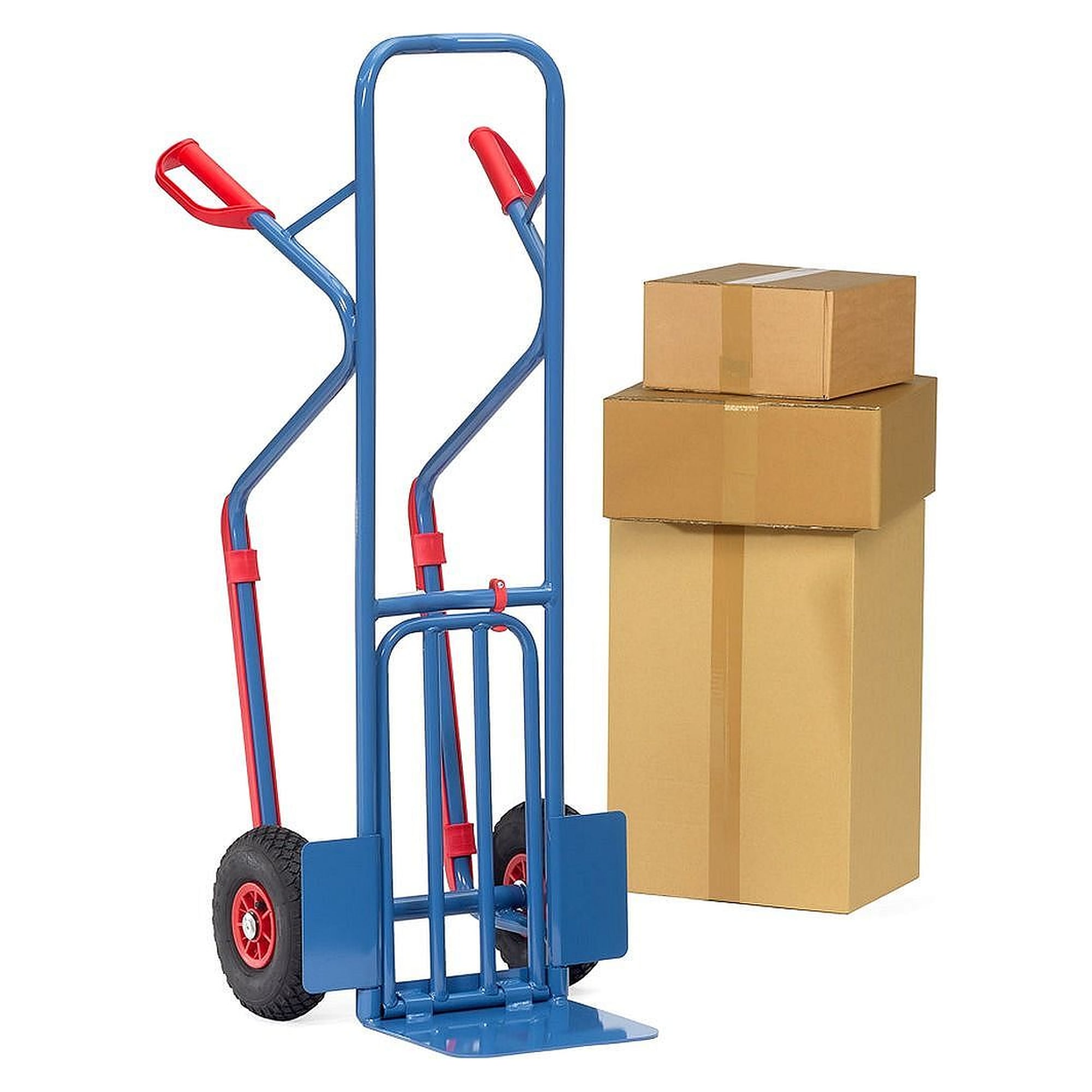 Diable à colis 300 kg, roues gonflables 260 x 85 mm - Fetra K1331L