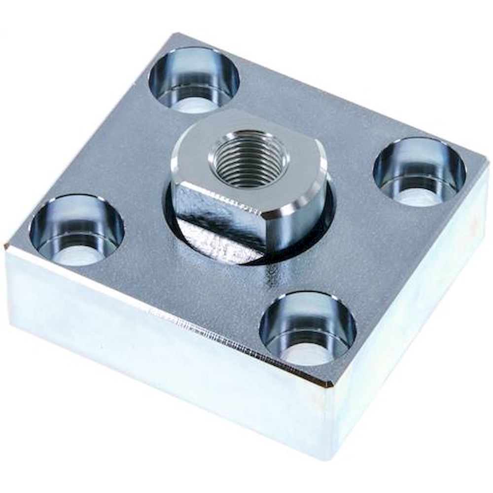 FKB 40. Flexo coupling m. Mounting plate, M 12x1,25, Zinc plated steel