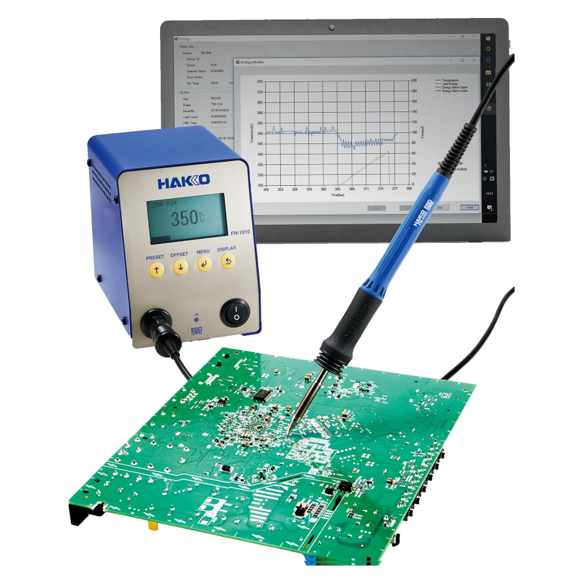 Station de soudage IoT 100W - Hakko FN-1010