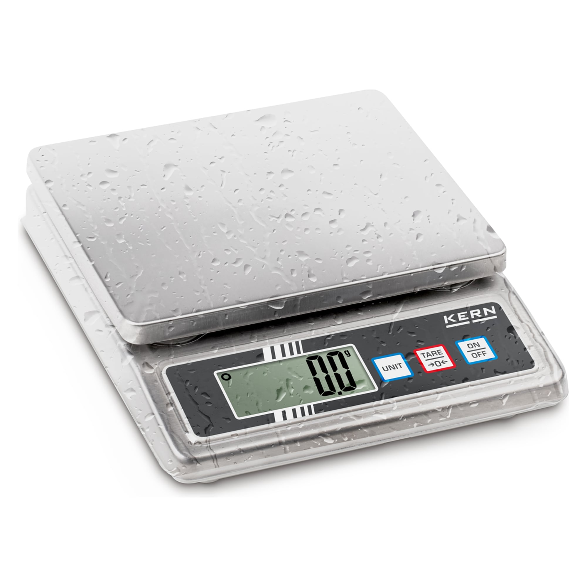 Edelstahl-Tischwaage 500 g Ablesbarkeit 0