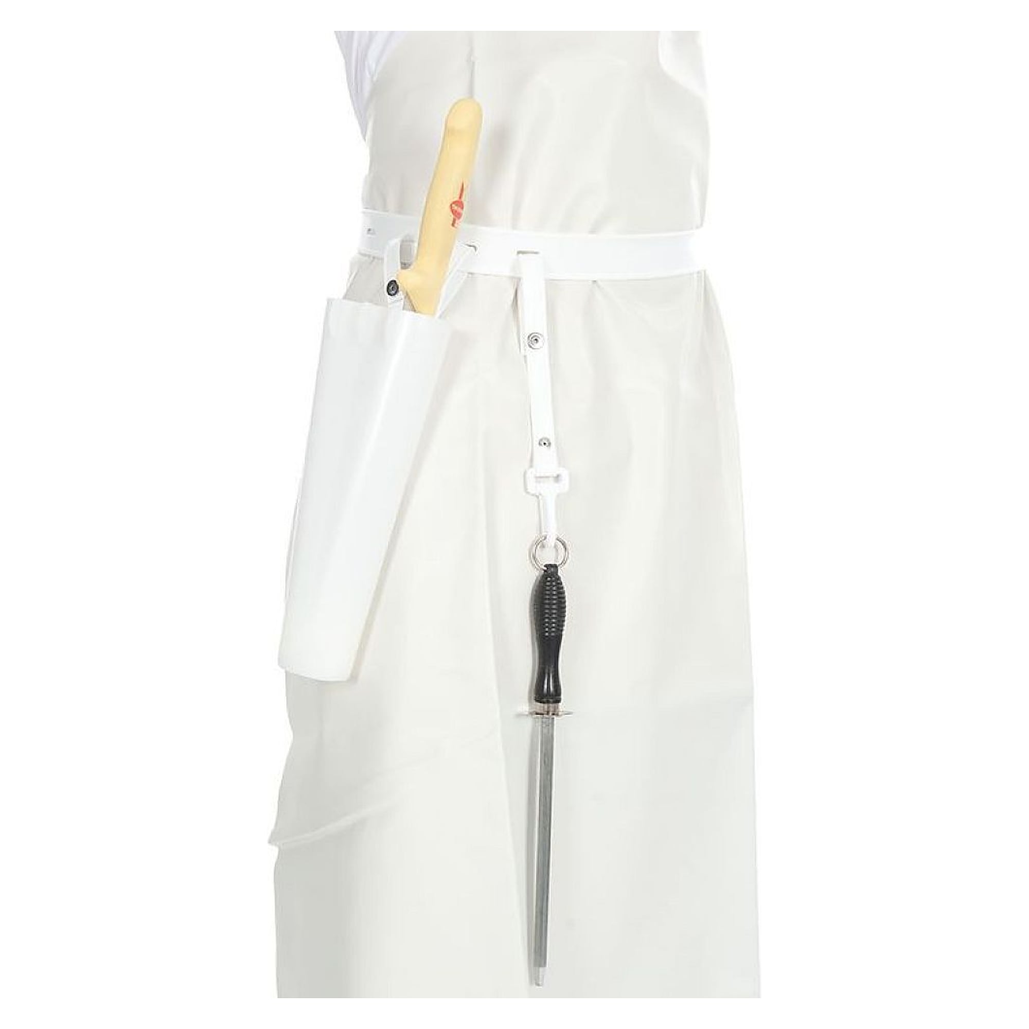 Franz Mensch 23001. Hygostar knife bag, white for 3-4 knives