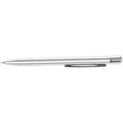 FRANZ MENSCH 854070. Hygostar metal ballpoint pen, silver, blue writing fixed refill, exchangeable with clip