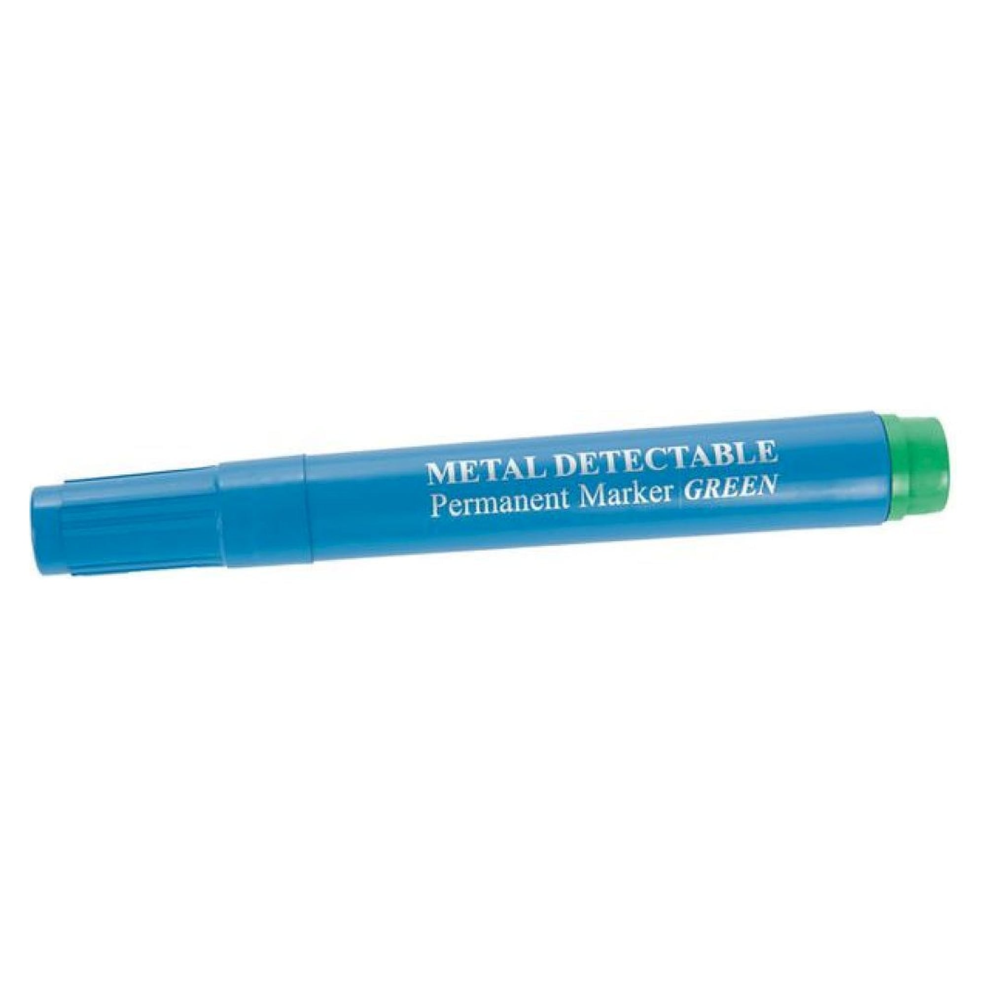 FRANZ MENSCH 854083. Hygostar detectable permanent marker, blue housing, green writing, bullet tip