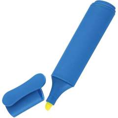 Franz Mensch 85410. Hygostar Detektierbarer Fluoreszenzmarker / Textmarker, blaues Gehäuse, Keilspitze