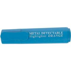 Franz Mensch 854111. Hygostar Detektierbarer Fluoreszenzmarker / Textmarker, blaues Gehäuse, Keilspitze