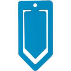 FRANZ MENSCH 85426. Hygostar detectable paper clip, plastic, 12x5cm, blue