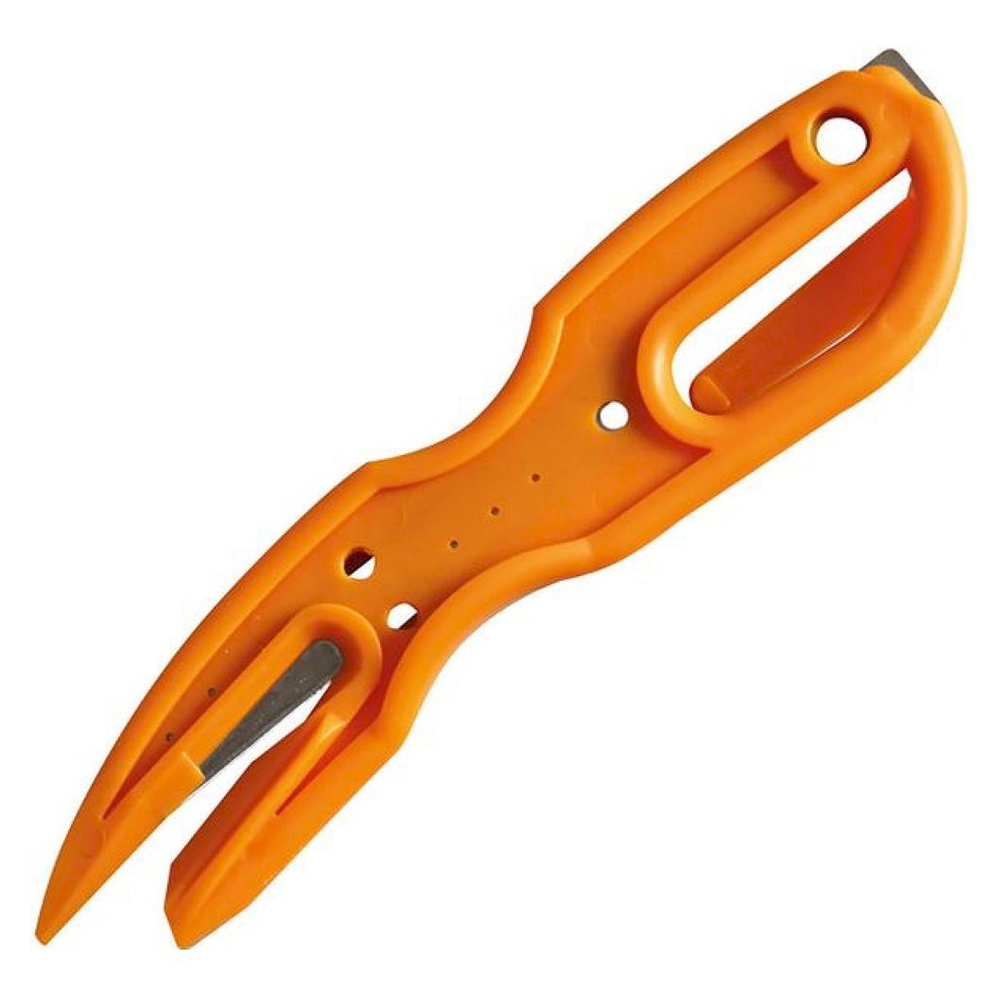 Franz Mensch 854731. Disposable safety knife, ergonomic, orange for plastic film, plastic tapes, adhesive tapes