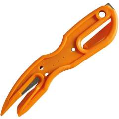 Franz Mensch 854731. Disposable safety knife, ergonomic, orange for plastic film, plastic tapes, adhesive tapes