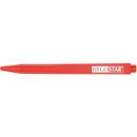 FRANZ MENSCH 85555. Hygostar ballpoint pen "detect", detectable, without clip, writing colour: red, body colour: red