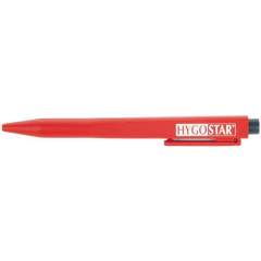 FRANZ MENSCH 85566. Hygostar ballpoint pen "detect", detectable, with clip, writing colour: black, body colour: red